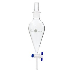 EMBUDO DE SEPARACION 125 ML T/VIDRIO LL/TEFLON