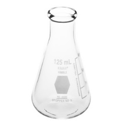 MATRAZ ERLENMEYER 125 ML  KIMAX