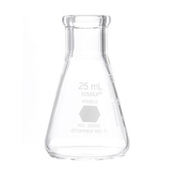 MATRAZ ERLENMEYER 25  ML  KIMAX