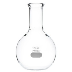 MATRAZ FONDO PLANO 125 ML (FLORENCIA)  PYREX