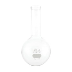 MATRAZ FONDO REDONDO 500ML PYREX CUELLO LARGO