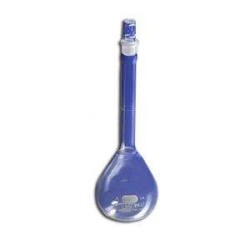 MATRAZ VOLUMETRICO10  ML TAPON DE VIDRIO PYREX CERTIFI