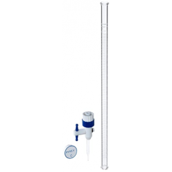 BURETA LLAVE DE TEFLON 25 ML  PYREX
