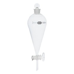 EMBUDO  DE SEPARACION 500ML T/LL VID.  KIMAX